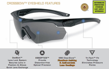 이미지를 갤러리 뷰어에 로드 , #ESS #크로스보우 3렌즈 키트 선글라스(프레임1+렌즈3) / 무료배송