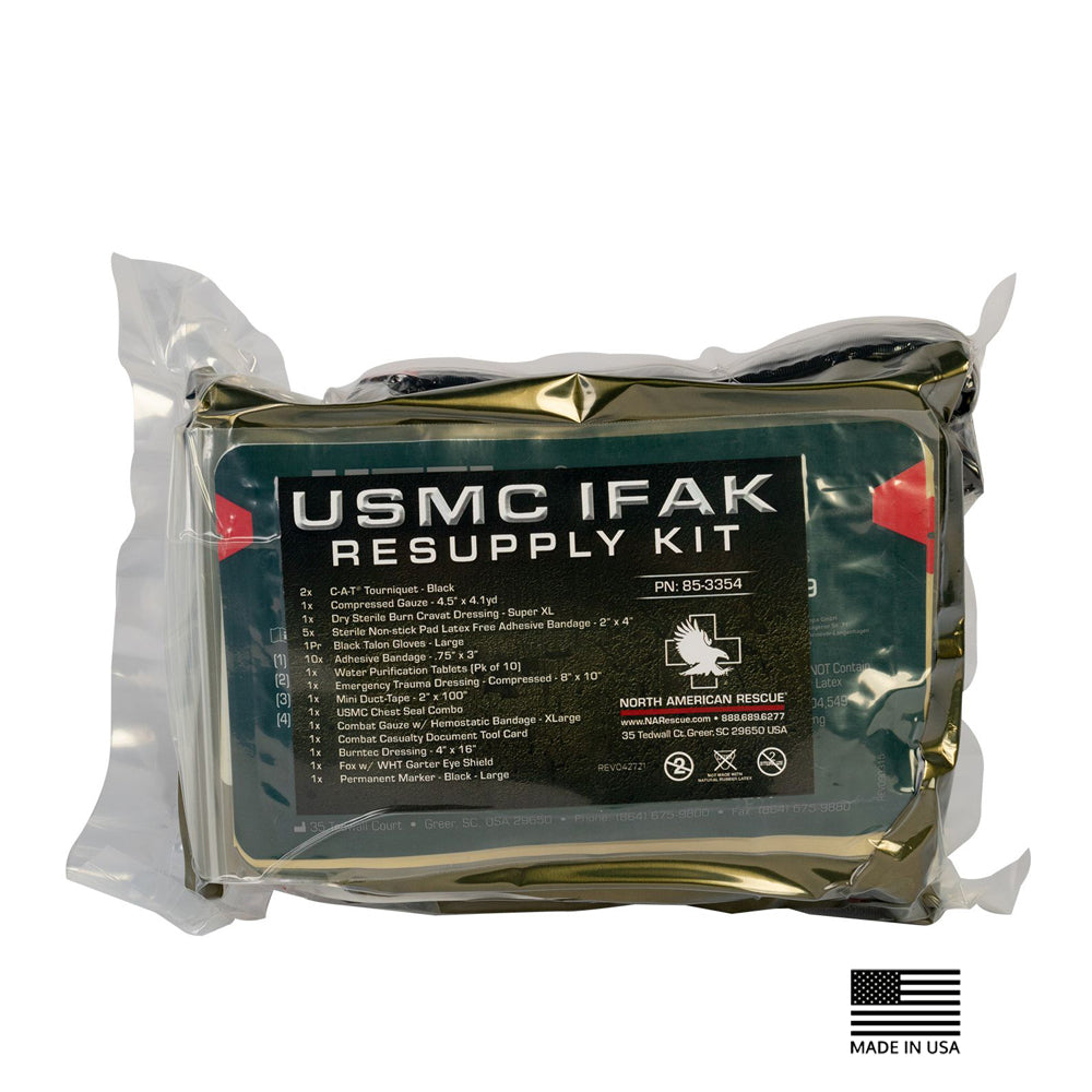 #노쓰_아메리칸_러스큐 #미해병대 USMC IFAK 재보급 키트 / 85-3354 / 무료배송